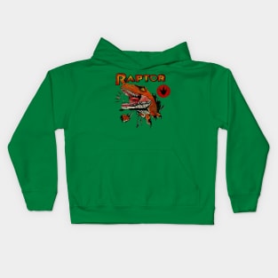 Enid's Raptor 2001 Vintage Kids Hoodie